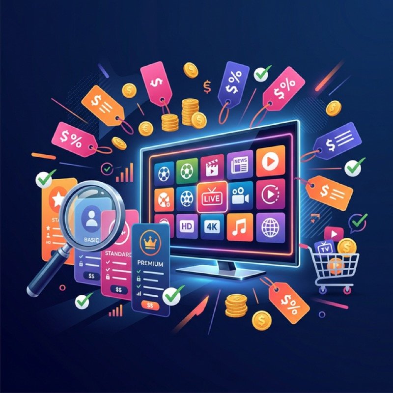 Guide pour choisir le meilleur abonnement IPTV avec prix et options